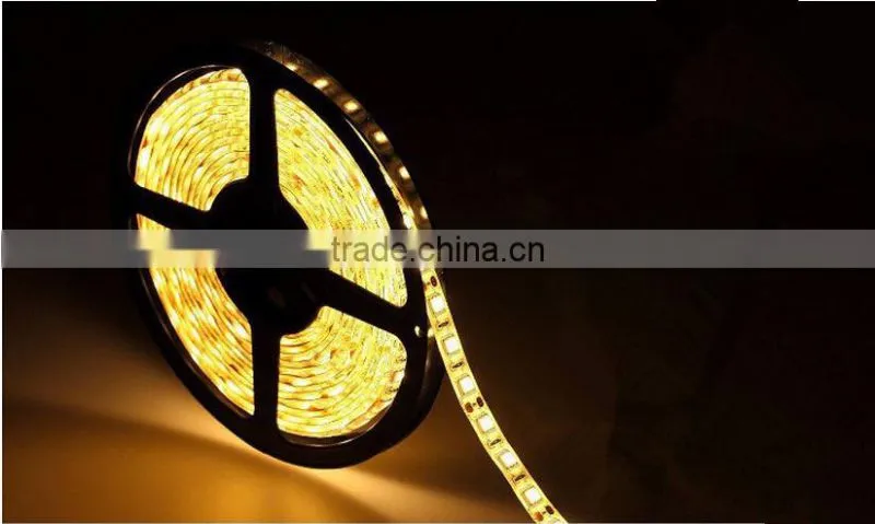 5050 SMD 60leds/m high brightness ce rohs dc12v led strip led flexible strip
