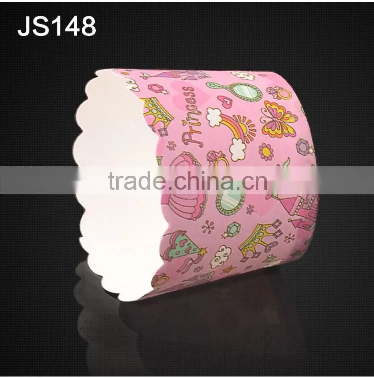 JS148 BAKEST new castle pattern high temperature resistance small muffin cake paper cup cake