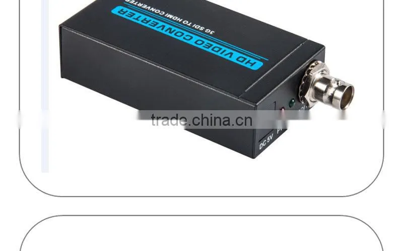 HDMI to SDI Converter HDMI to SD-SDI/HD-SDI/3G-SDI Adapter Support 720p 1080p