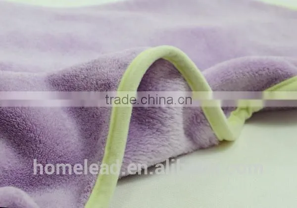 Hot sale cheap monkey plush plain kids snuggie blanket
