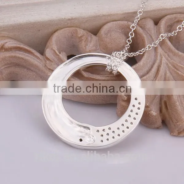 2015 Wholesale new ring shape stainless steel pendant
