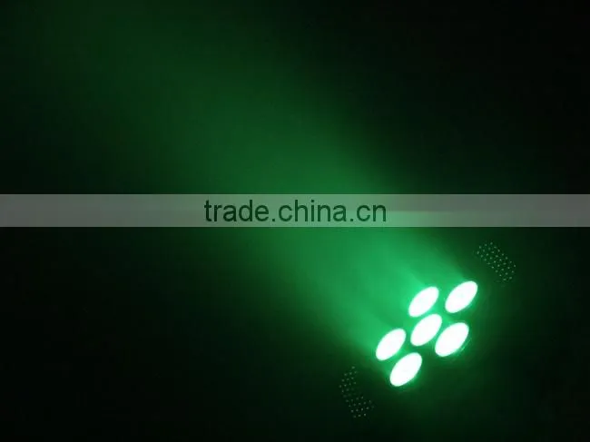 New rechargable Battery/Wireless DMX PAR CAN 6pcs 4-in-1 8W RGBW
