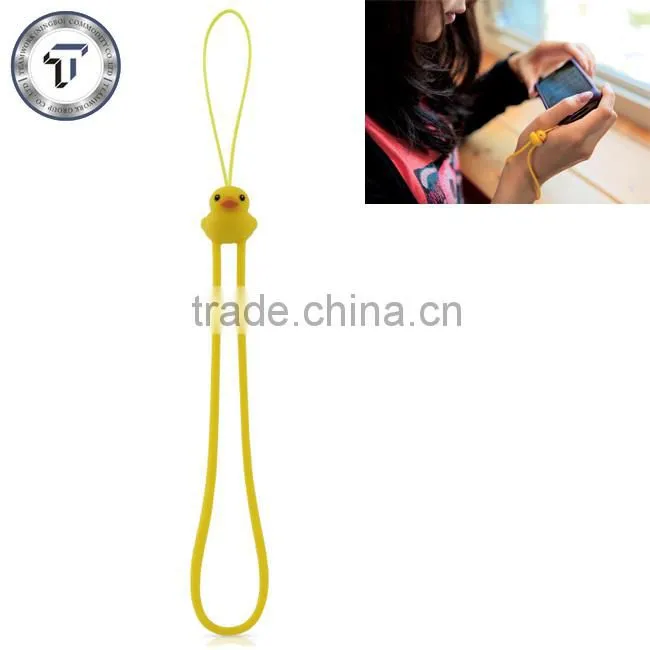 Cute cellphone strap silicone pendant