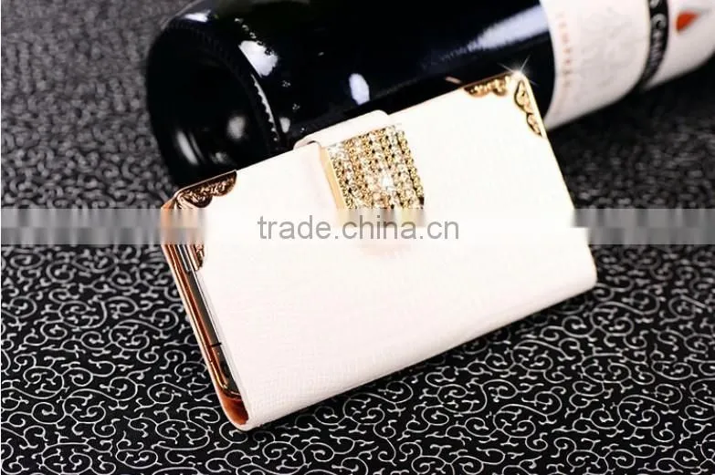 High Quality Snakeskin Pattern Flip Wallet Leather Case For Apple iPhone5 5S