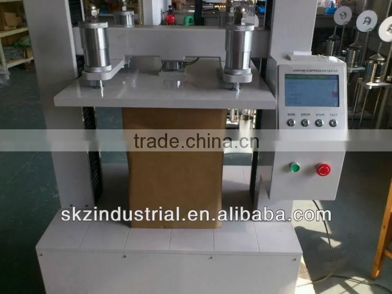touch screen corrugated box compression strength tester