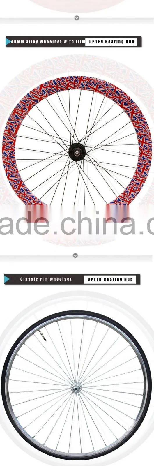 WORTHY fixie bike wheelset, fixie wheels, bike wheels with OEM service