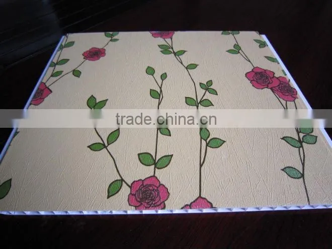 interior decoration pvc panel ceiling and wall