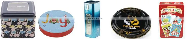 Food Grade Candy Chochlate Metal Heart Shaped Boxes Wholesale for Valentine's Day