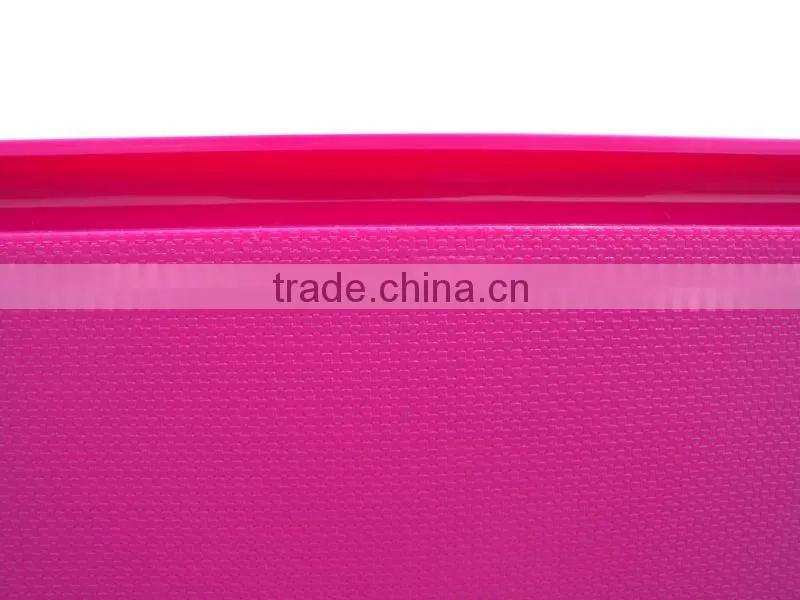 plastic square standing table mirror