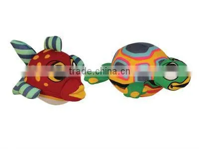 Sponge fish stuffed toy