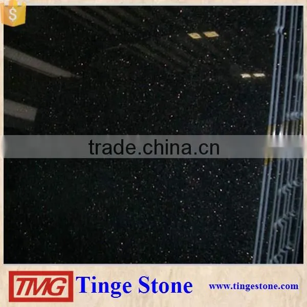 Black Galaxy Granite Tiles with factory price