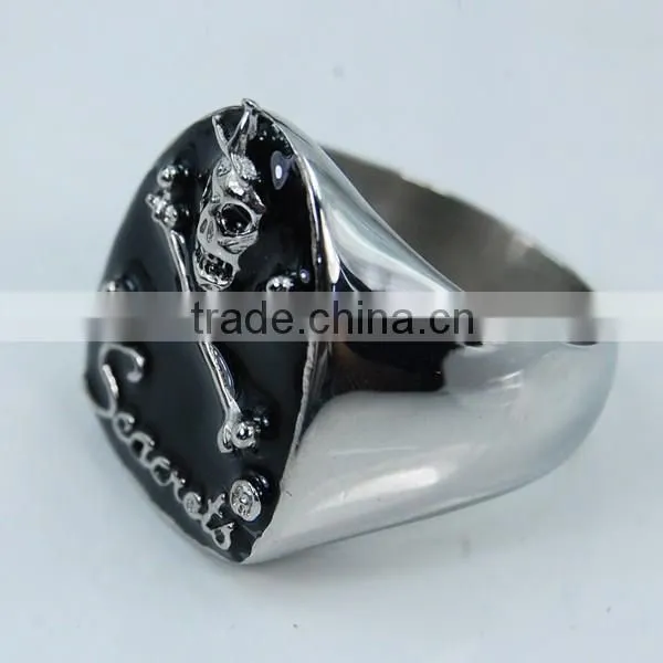Stainless steel Skull finger rings fashion punk rings