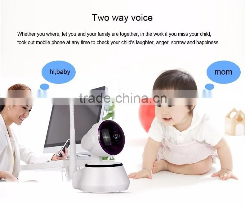 Wireless HD Onvif 1.0 megapixel Wifi P2P ip camera smart home system
