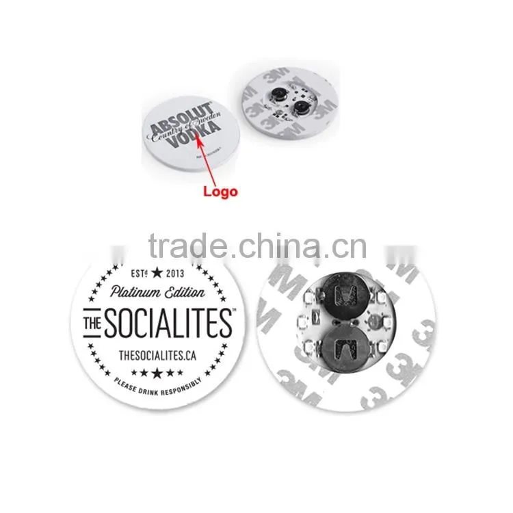 Imported from China Wholesale China Wholesale OEM Factory Price Logo Custom Led Lighting Light Pad For Bottle