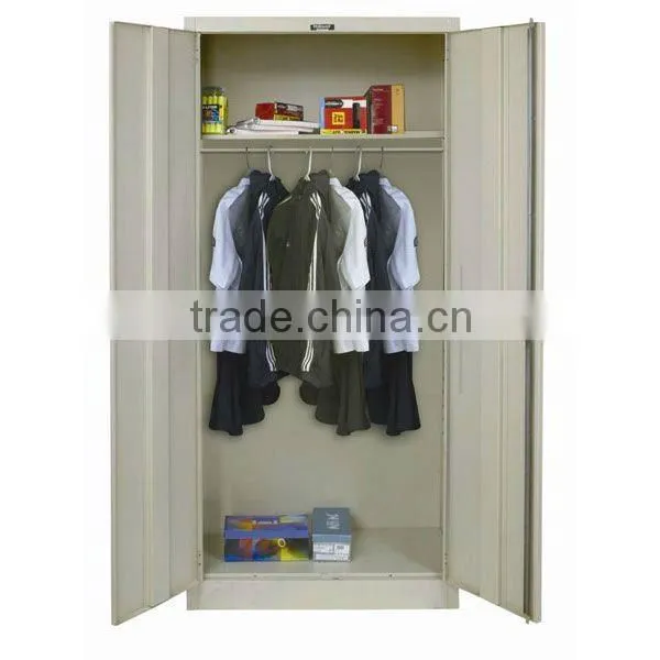 KFY-WR-04 Beige Modern Design Bedroom Clothes Cabinet