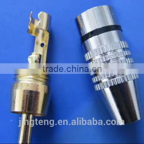 RCA PLUG GOLD CONNECTOR .RCA plug