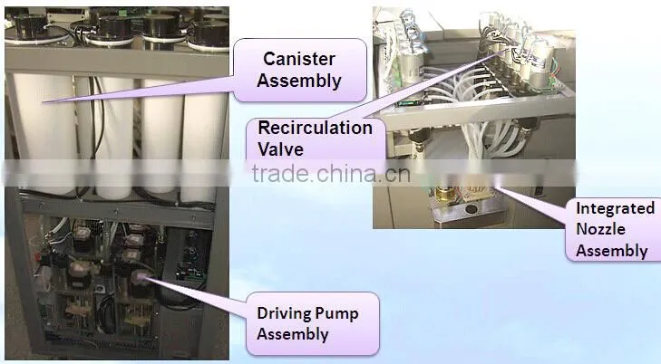 AO200 simultaneous automatic color tinting equipment/0.077ml accuracy full automatic colorant dispenser machine