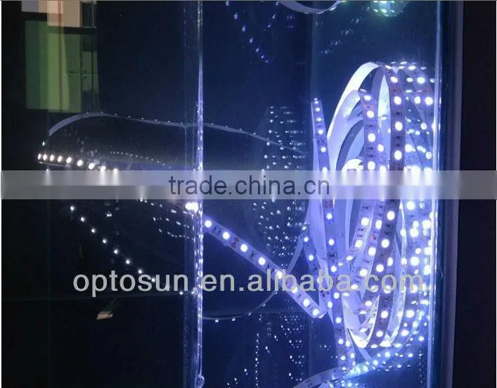 SMD5050 60leds/m 14.4w/m DC12V 5m/roll waterproof led strip car