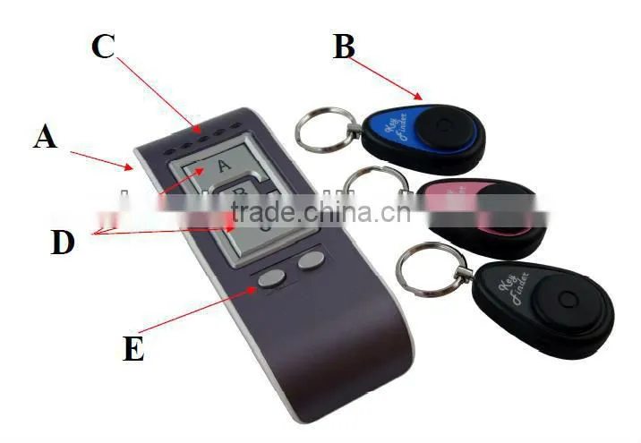 Remote controlled key finder(1 transmitter with 3 receivers)