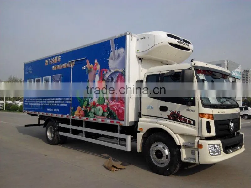 hot mini refrigerated truck, refrigerator truck