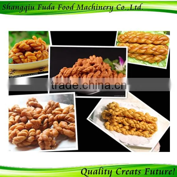 Small shop best choice low price fried dough twist making machine