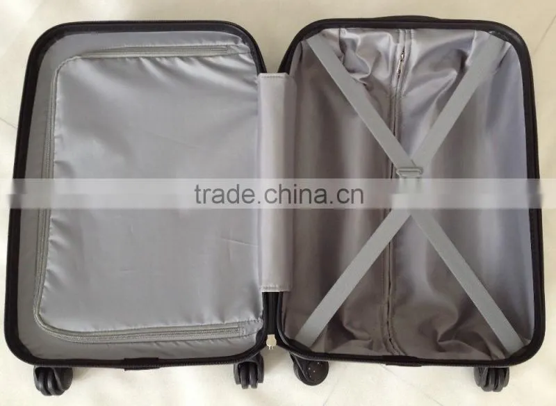 Beautiful sakura printed designing colorful figures ABS+PC trolley luggage case