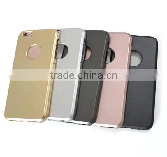 Hot New Products For 2016 Metal Color Armor Phone Case For Huawei P8 LITE Back Case