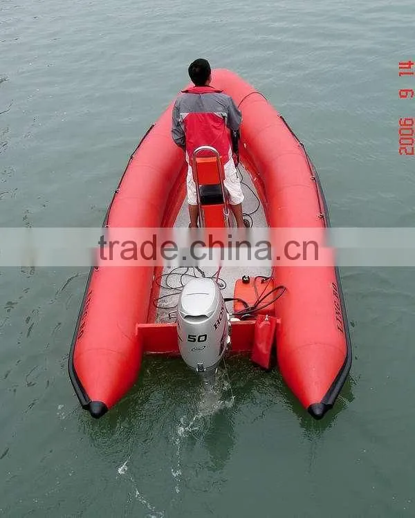 Hypalon/PVC Rigid Hull Inflatable Boat (RIB)
