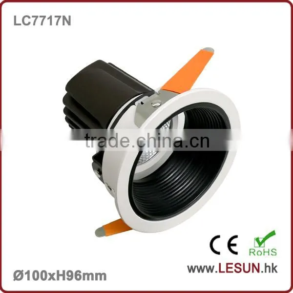 White 8W cob led downlight for hotel lighting LC7710N