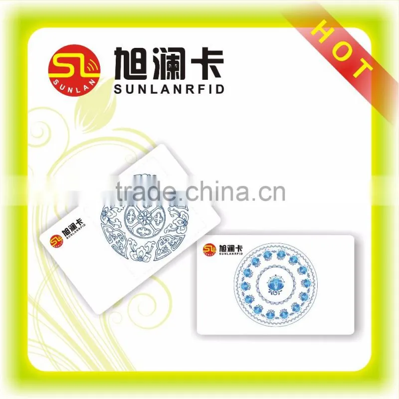 Silkscreen Printing RFID Smart Clamshell Low Cost Card Customized Color