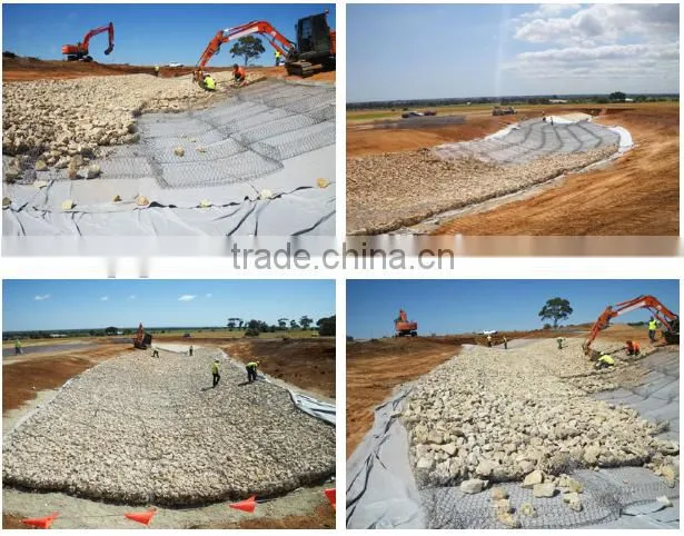 galfan wire gabion box, Zinc Alloy gabion basket