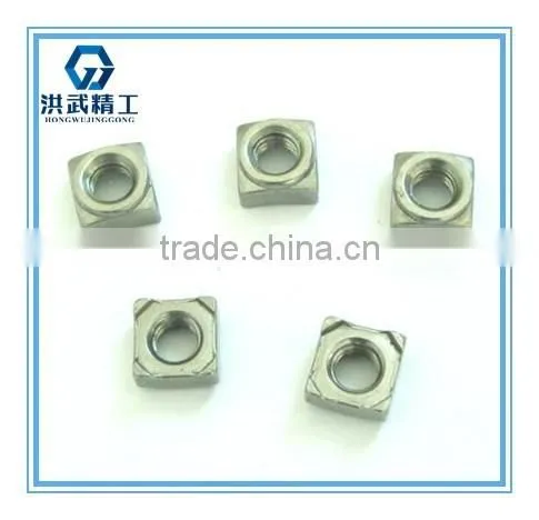 stainless steel Square nuts made in china