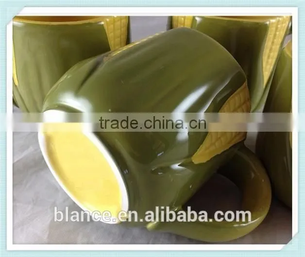 3d ceramic corn coffee mug corn design cup