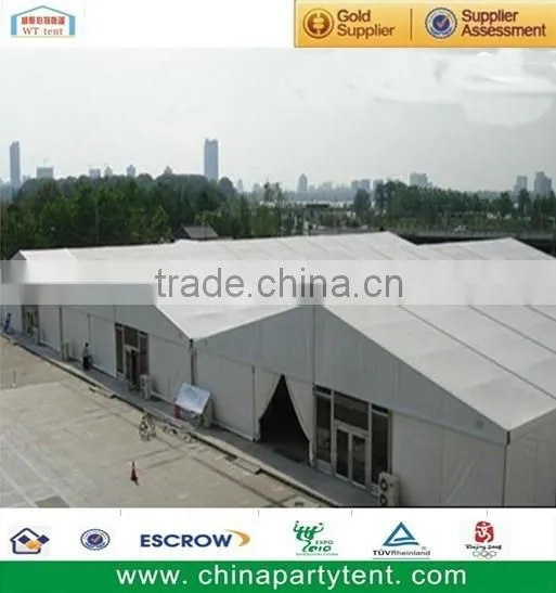 Outdoor strong aluminum frame clear span warehouse tents