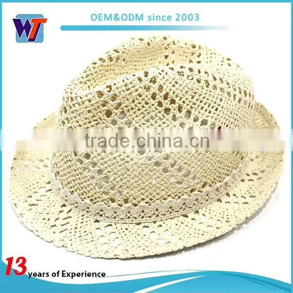 Hotsale promotion custom your own logo straw hat