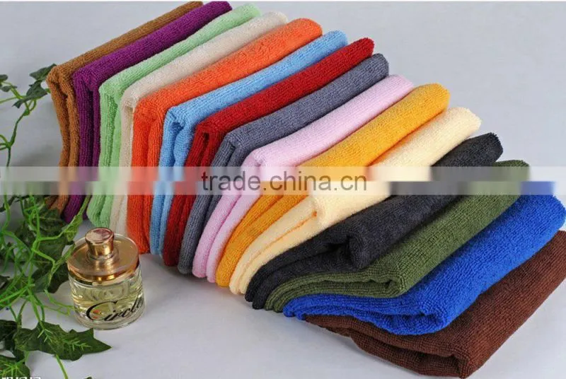 Water Absorption Microfiber Gift Towel Microfiber Cleaning Cloth/ Terry Towel