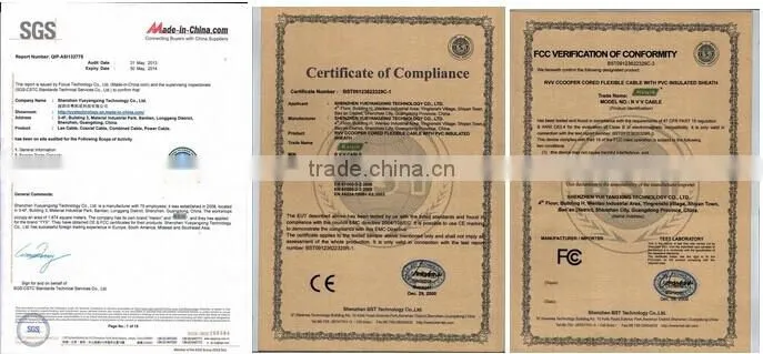 4 Core 6 Core 8 Core Security electrical Alarm Cable