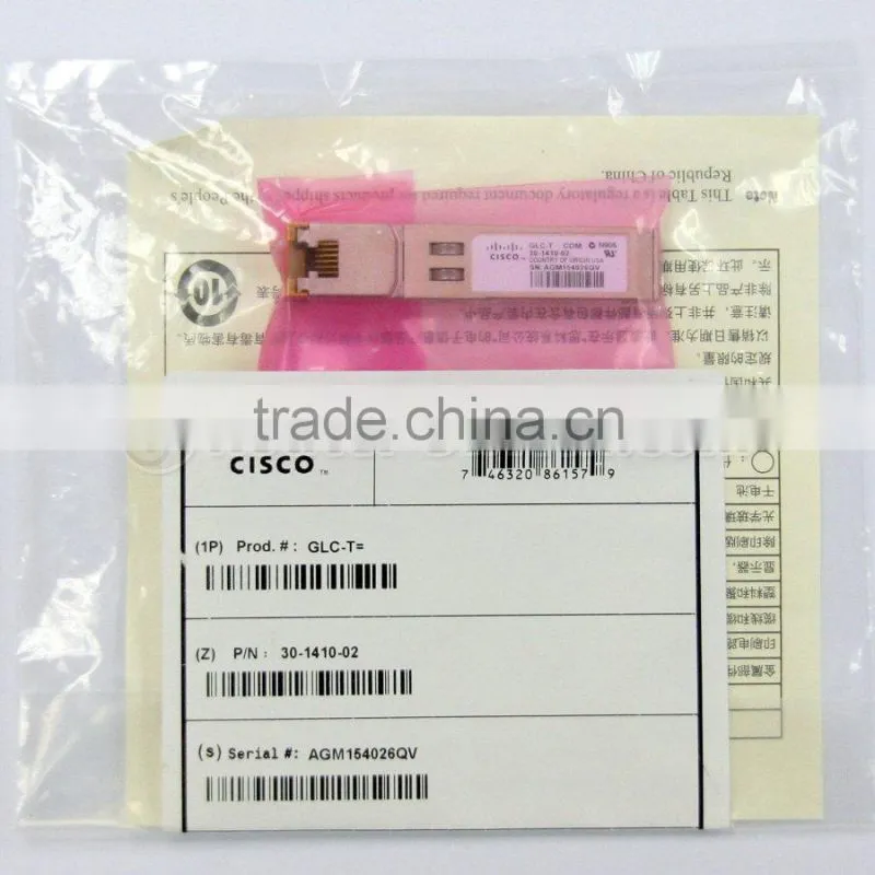 Original Cisco GLC-T 1000BASE-T SFP transceiver module