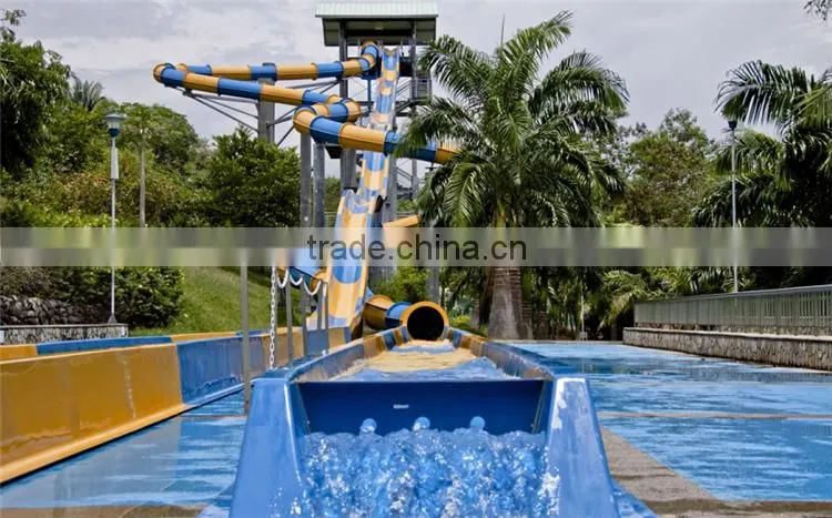 2016 Hot sale High-speed water slide for sale water amusement park water house--Shenzhou Wangming