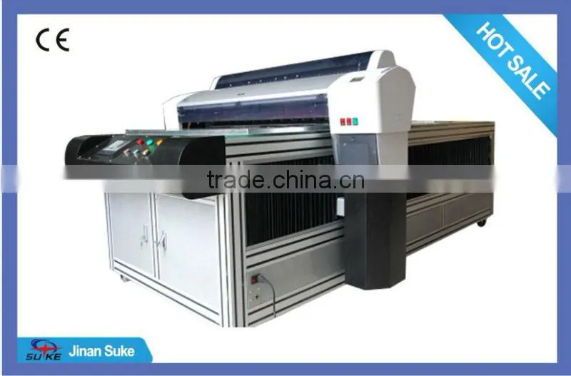 UV Flatbed Printer with 1440dpi for Ceramic Glass Acrylic wood printing