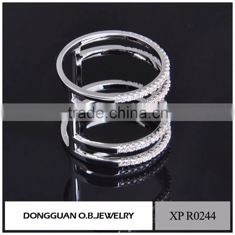 Fashion ring finger rings photos, latest wedding 2 gram white gold ring charm jewelry