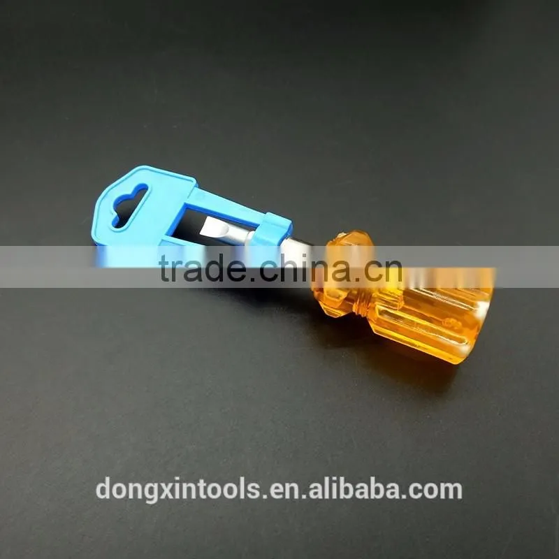Dual-purpose retractable excellent screwdriver