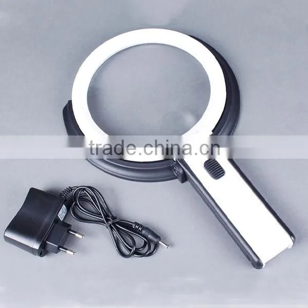 10 LED light stand magnifiers desktop magnifier electronic magnifier