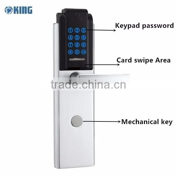 Digital password panel door lock for hotel