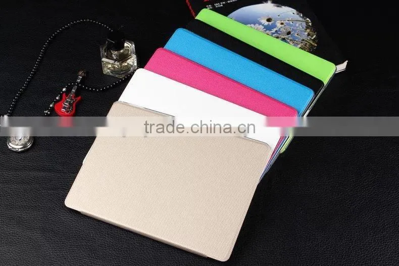 for Apple ipad 6 leather case, wholesale tablet case for Apple ipad 6,folio leather stand for Apple ipad 6/ari 2 flip cover