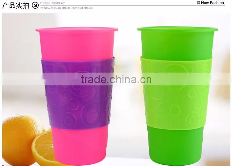 unbreakable High Quality Silicone Collapsible Travel Mug