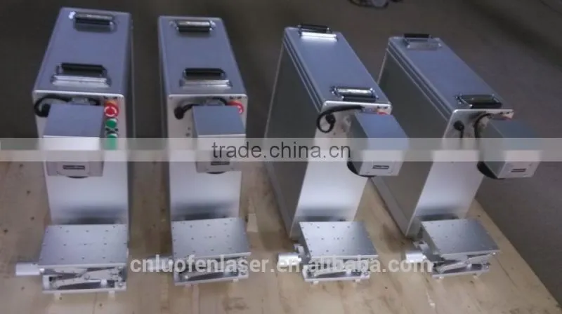 10w 20w laser machine engrave on metal