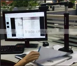 Eloan S5300A3B Bank Office Equipment 5.0 Mega Pixels A4 scanner with OCR Software