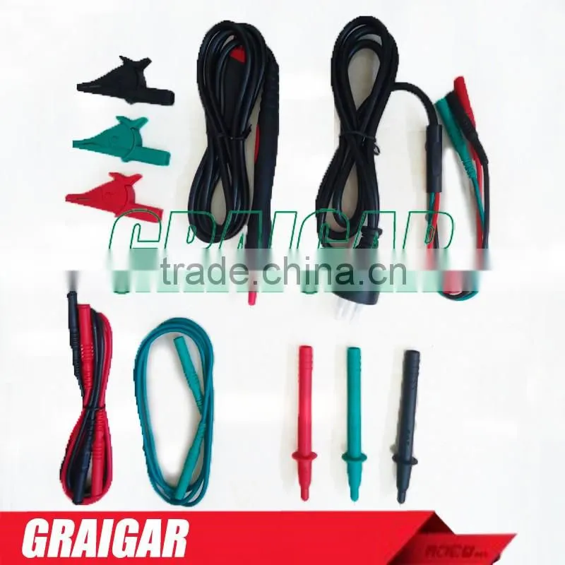 UNI-T UT595 Ramp Slope RCD Phase Consequence Loop/Line Impedance Insulation Resistance Earthing Continuity Tester