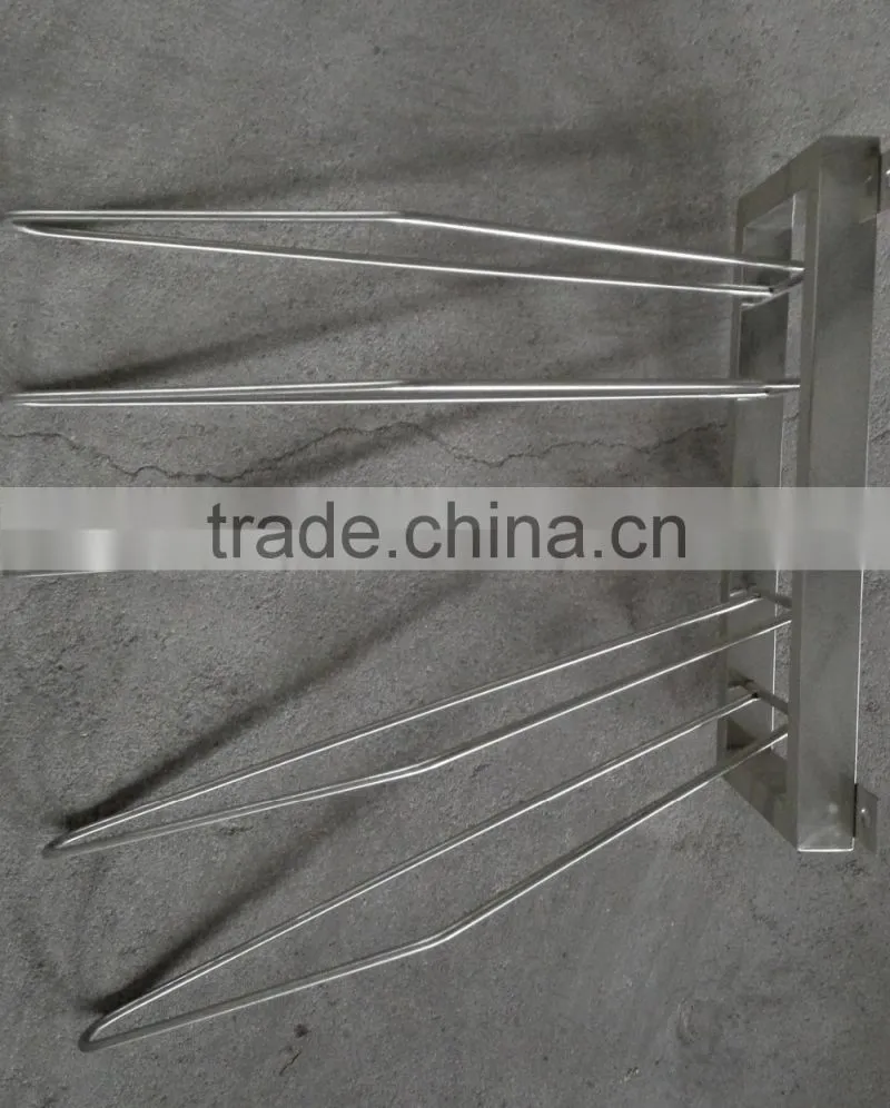 wall lead clothes rack